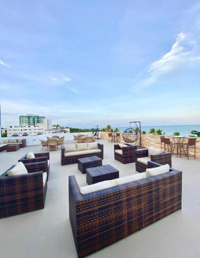 فندق João Pessoaفي  Flat Beira Mar Tambau المظهر الخارجي الصورة