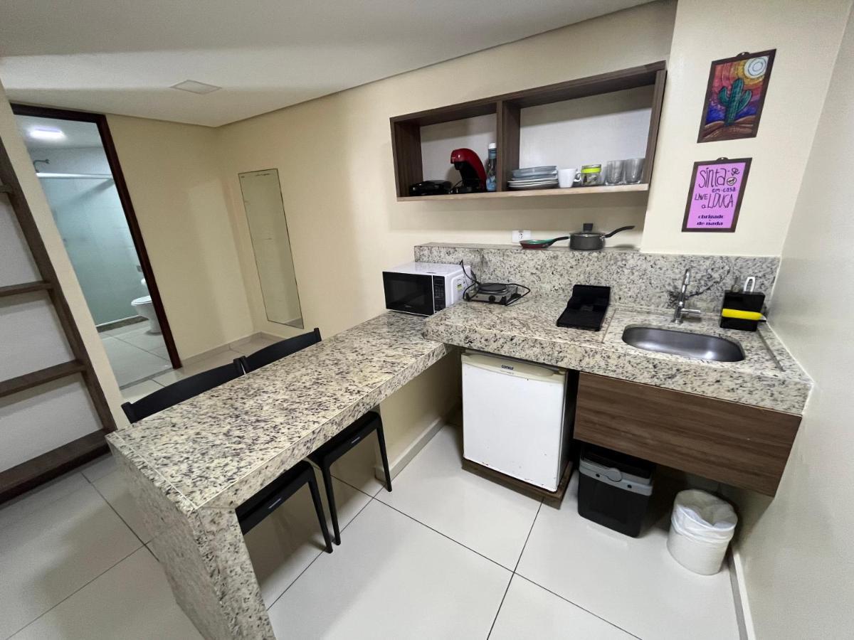 فندق João Pessoaفي  Flat Beira Mar Tambau المظهر الخارجي الصورة